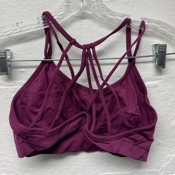 Fanatics Strappy Purple Bralette - Picture 2 of 3
